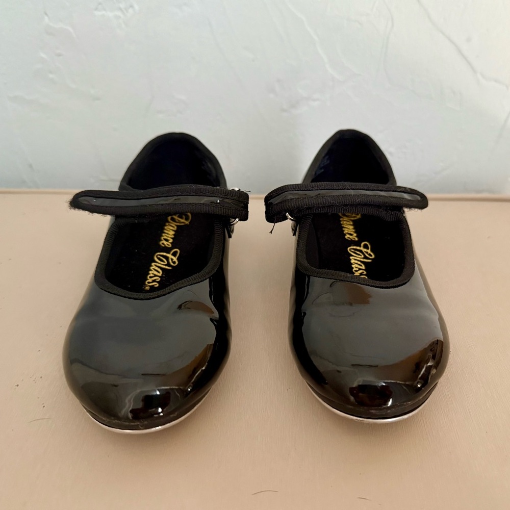 Dance Class Shiny Tap Shoes